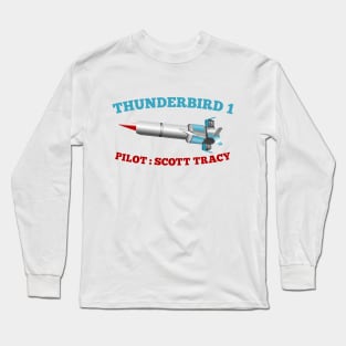 Thunderbird 1 pilot Scott Tracy Long Sleeve T-Shirt